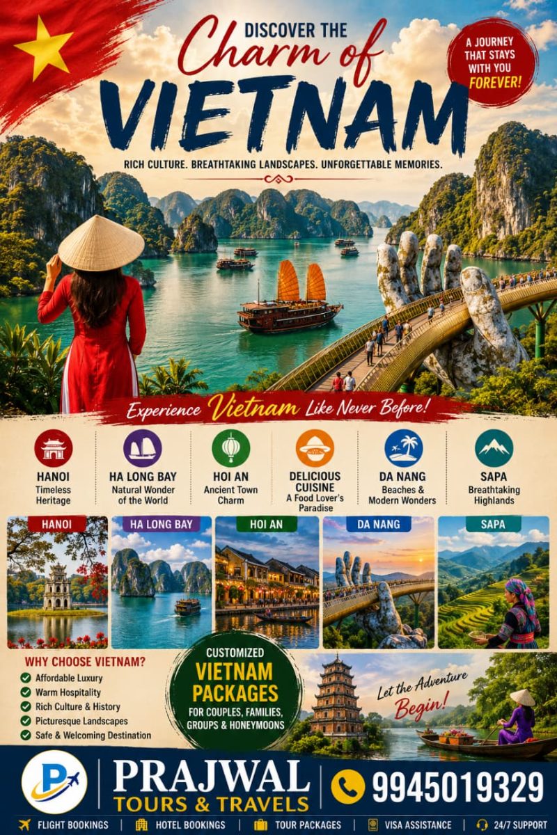 DISCOVER THE CHARM OF VIETNAM